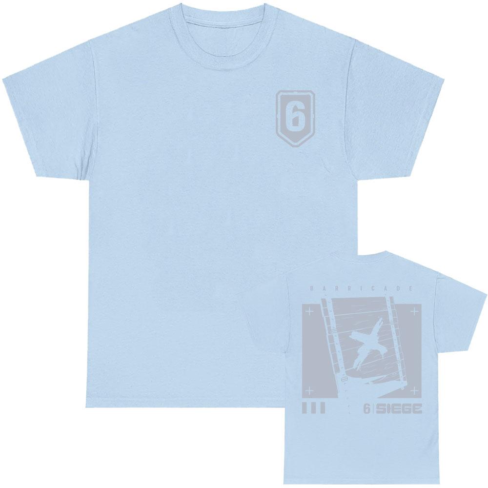Hot Game Rainbow6 Six Siege Tees Summer Oneck Loose Male Tshirt Unisex Streetwear Short Sleeve Loose Fashion Tshirts Unisex Merch