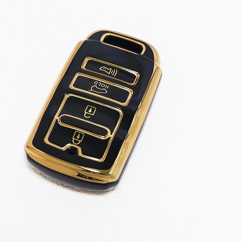 4 Buttons Tpu Shell Fob Holder For Kia Cadenza Sorento K3 K5 K7 K900 Quoris Car Key Case Cover Keyless Protector Accessories