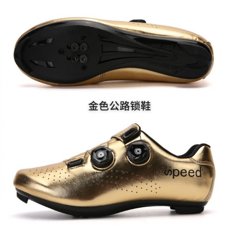 Scarpe da Ciclismo Uomo Donna Con Compatibilità Tacchette Strada MTB Bici Traspiranti Suola Rigida Calzature Performance