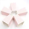Striped Ripple Dot Popcorn Box Creative Birthday Party Decora Festival Carnival Snack Cup Children's Anniversary Gift Packag Handheld Popcorn Bucket
