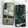 Hunter Man Fishing Dog Phone Case For Samsung A15 A25 A35 A55 Galaxy A70S A50S A30S A30 A40 A71 A51 A41 A31 A21 A11 A01 A20S A10