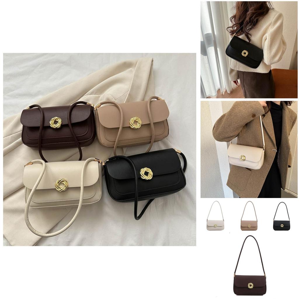 Small Retro Shoulder Bag 2023 Winter New Fashion Street Style Crossbody Bag