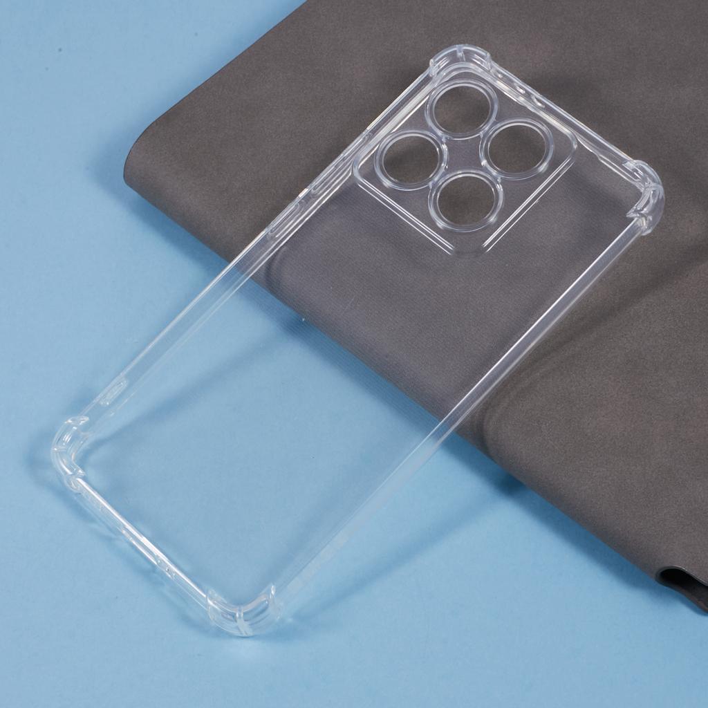 For Xiaomi 14T Phone Case Thicken Four Corner Clear TPU Cover