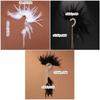 Feather Ear Clip Fashionable Ear Jewelry Comfortable Earrings Nonslip Ear Accessories for Festival and Travel Wear