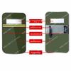 ART&LIVING PC Transparent Handheld Riot Shield