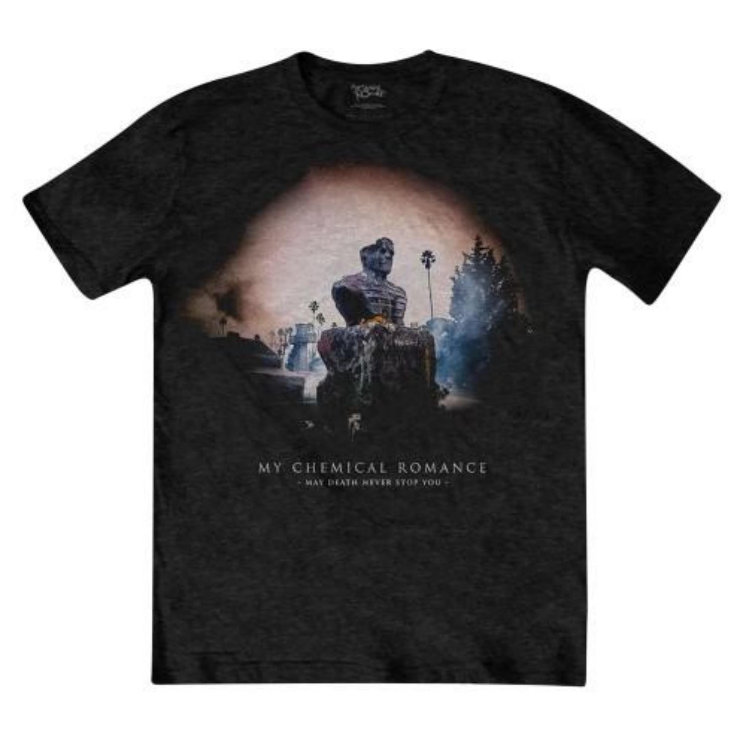 

My Chemical Romance Unisex Adult May Death Cover T-Shirt S чёрный