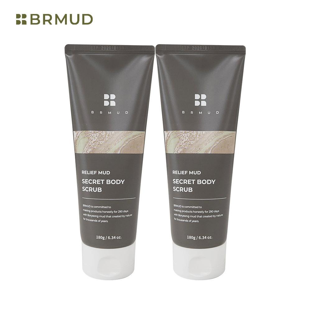 

BRMUD Relief Mud SEACRET Body Scrub 180g x 2