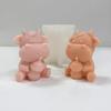 Silicone Mould Cow Molds Dairy Cattle Molds Clay Molds Animal Molds X3UC