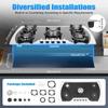 5 Fire Gas Stove Gas Stove with Automatic Thermoelectric Protection, Natural Gas/propane, Black Glass, Used In Family Kitchen