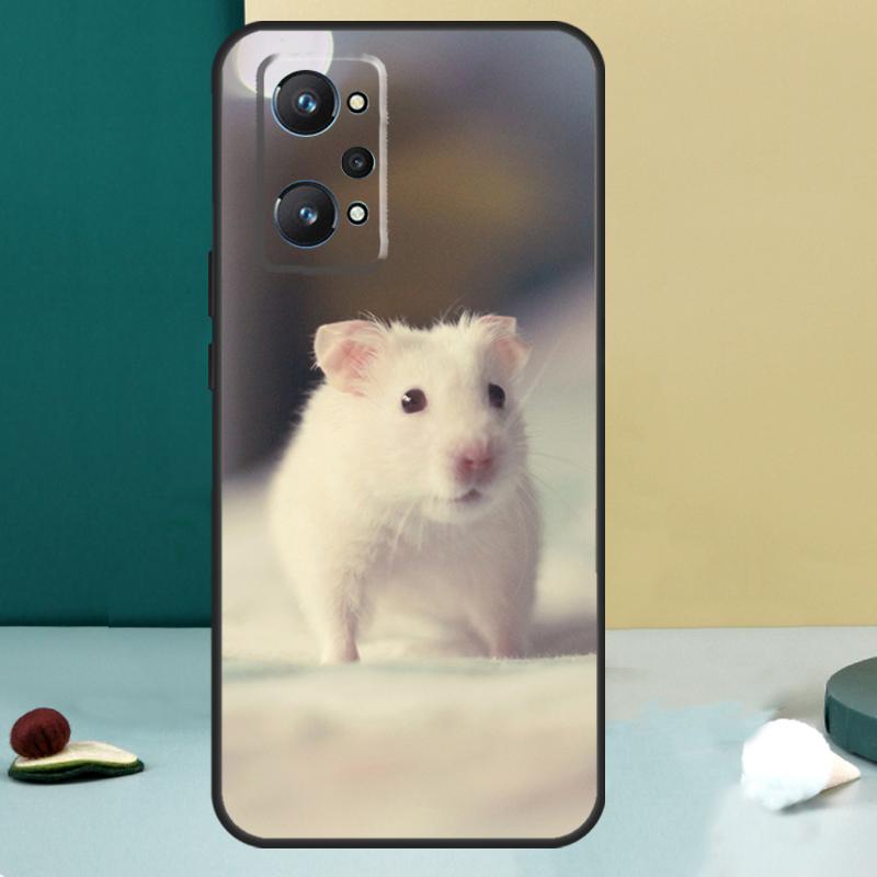 Cute Lovely Pet Hamster For Realme GT 7 Pro GT 5 6 6T C67 C61 C55 C53 C51 C21Y C25S C75 10 11 12 13 14 Pro Plus Case