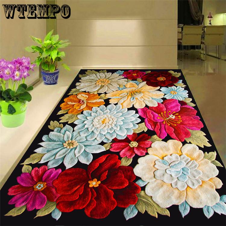 3D Carpet Living Room Bedroom Kitchen Corridor Carpet Bathroom Toilet Door Mat