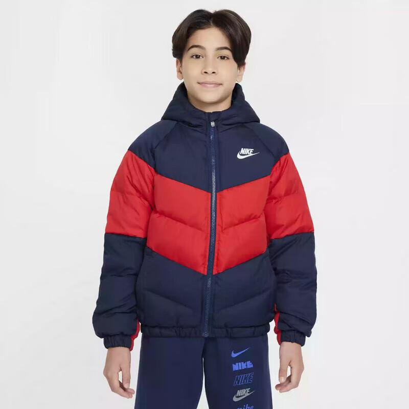 Nike Boys' Hooded Winter Jacket IB5837