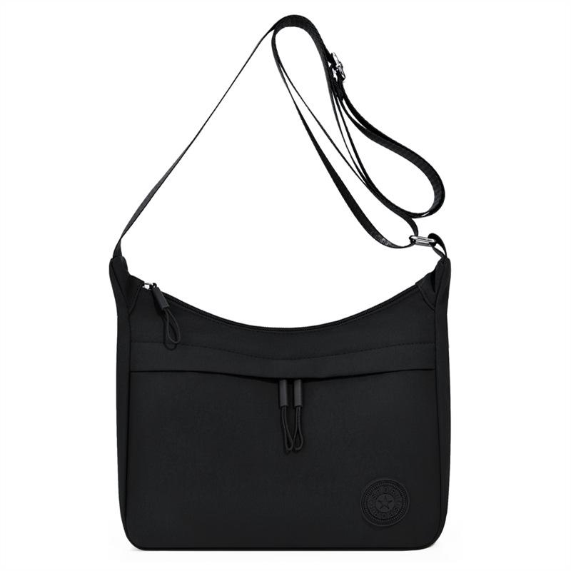 

Large Capacity Commuter Tote Bag, Lightweight Waterproof Women s Shoulder Handbag, Versatile Casual Daily Crossbody Purse чёрный