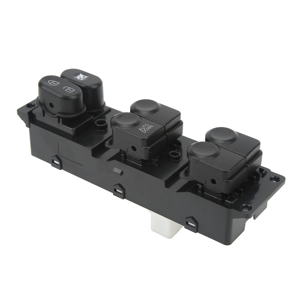 Elektrischer Fensterheberschalter linke Tür 93570 0U110 Schwarz Fenster-Hauptschalter Ersatz für ACCENT 2010‑2014 Schwarz