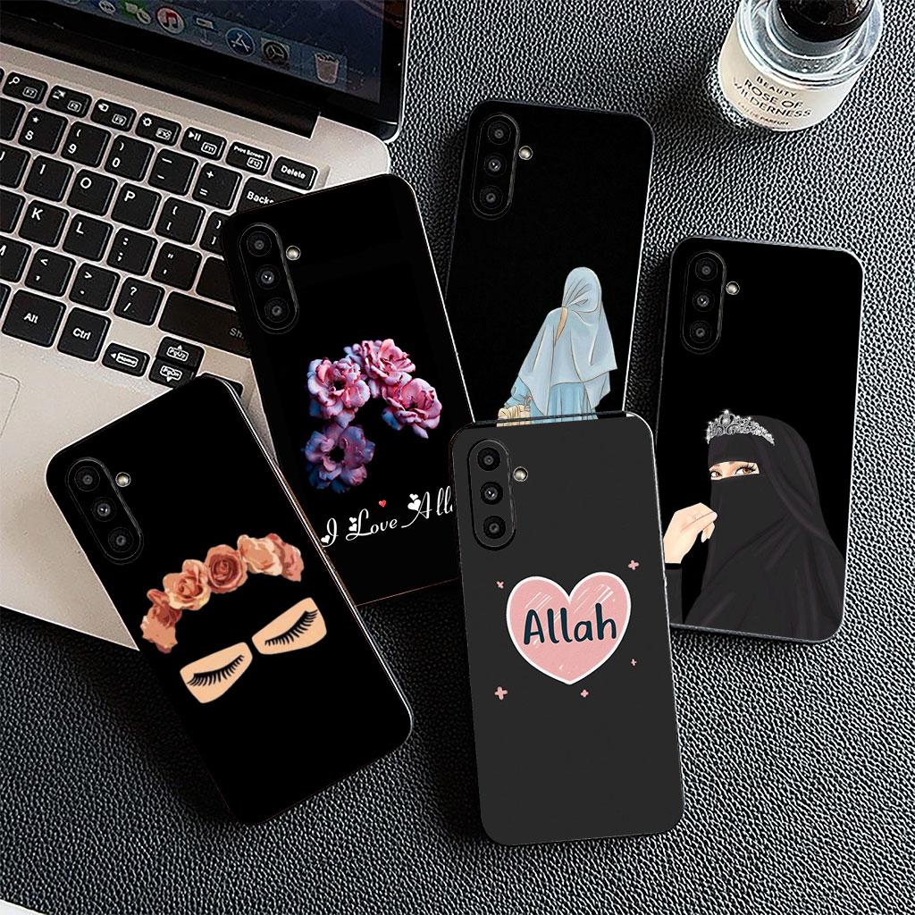 Cover for Samsung Galaxy S22 S21 S20 FE Ultra Plus A35 A36 A55 A37 A33 A34 A57 Coque Phone Case Arabic islamic Muslim Muslimah