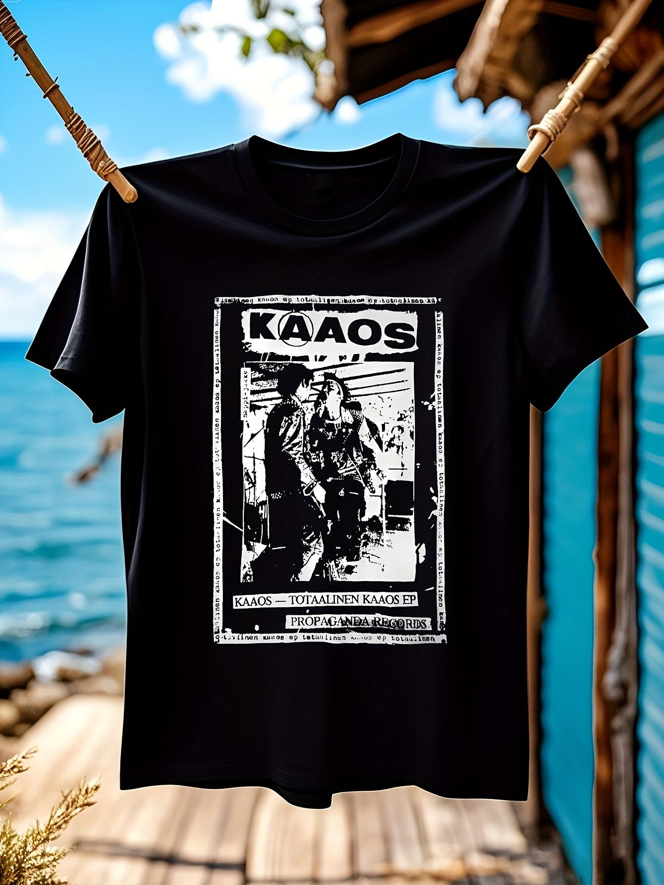 Heavy Metal Graphic Tshirt Graphic Tshirt - Kaaos Totalin... M