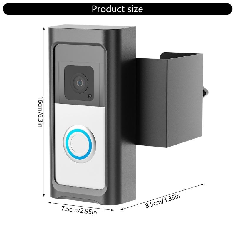 Without Drilling Ringing Doorbell Holders for Battery Doorbell Plus and Video Doorbell 3 3 Plus 4 Easy Installion
