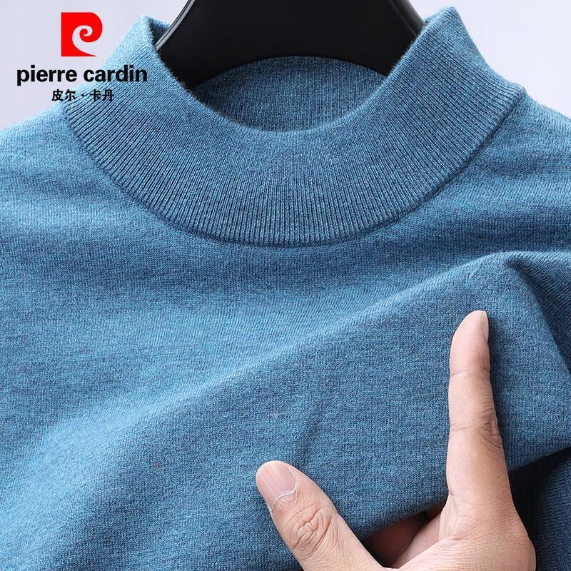 Pierre Cardin Men's Cashmere Blend Half-High Collar Sweater