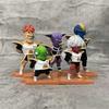 Anime Super Saiyan Q Version Capsule Corp Ginyu Force Villain Figure Model Pvc