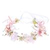 Tiara Wreath Headband Korean Style Garland Wristband Elegant Flower Crown Hairband  Photo Props