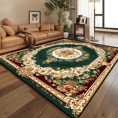 Persian Style Luxury Living Room Decoration Rug Big Size Non-slip Dining Room Carpet Easy Clean Customizable Coffee Tables Mat