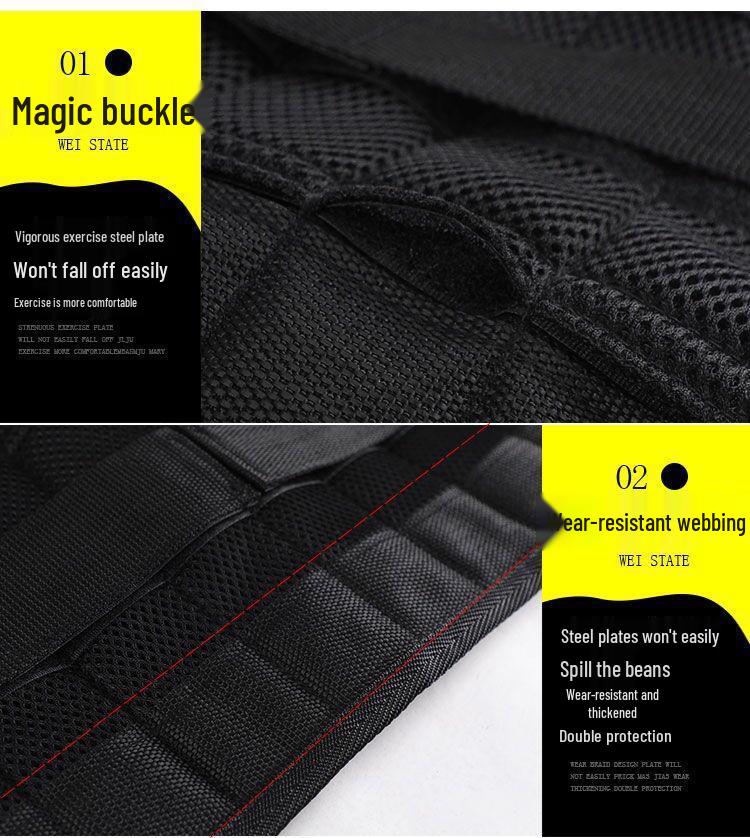 Super Thin Invisible Training Weight Vest & Leggings Set for Running & Fitness