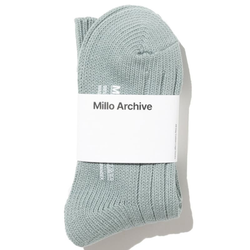 

Millo Archive All Day Cotton Logo Socks [Mint] FREE