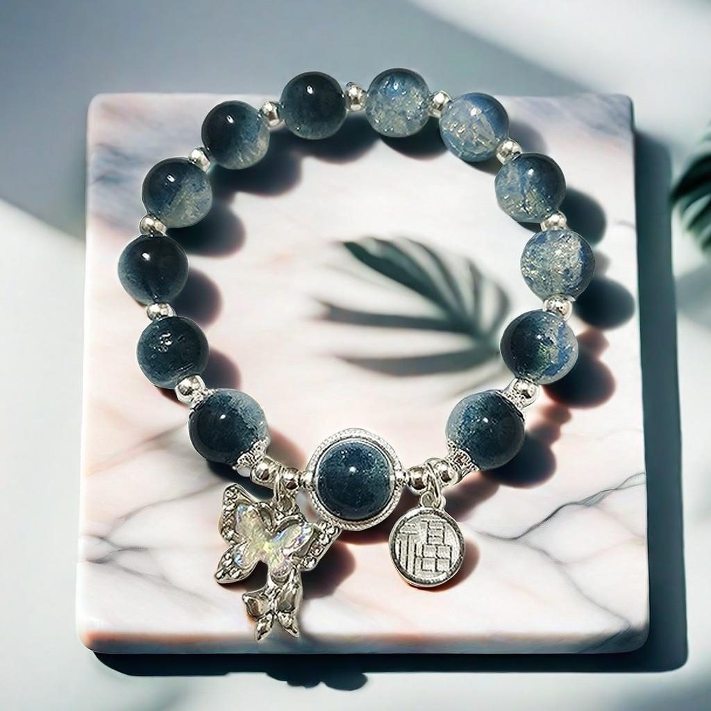 Daisy Popcorn Beaded Bracelet: Elegant Women's Hand Jewelry