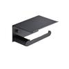cmaos Black No-Drill Wall-Mounted Toilet Paper Holder