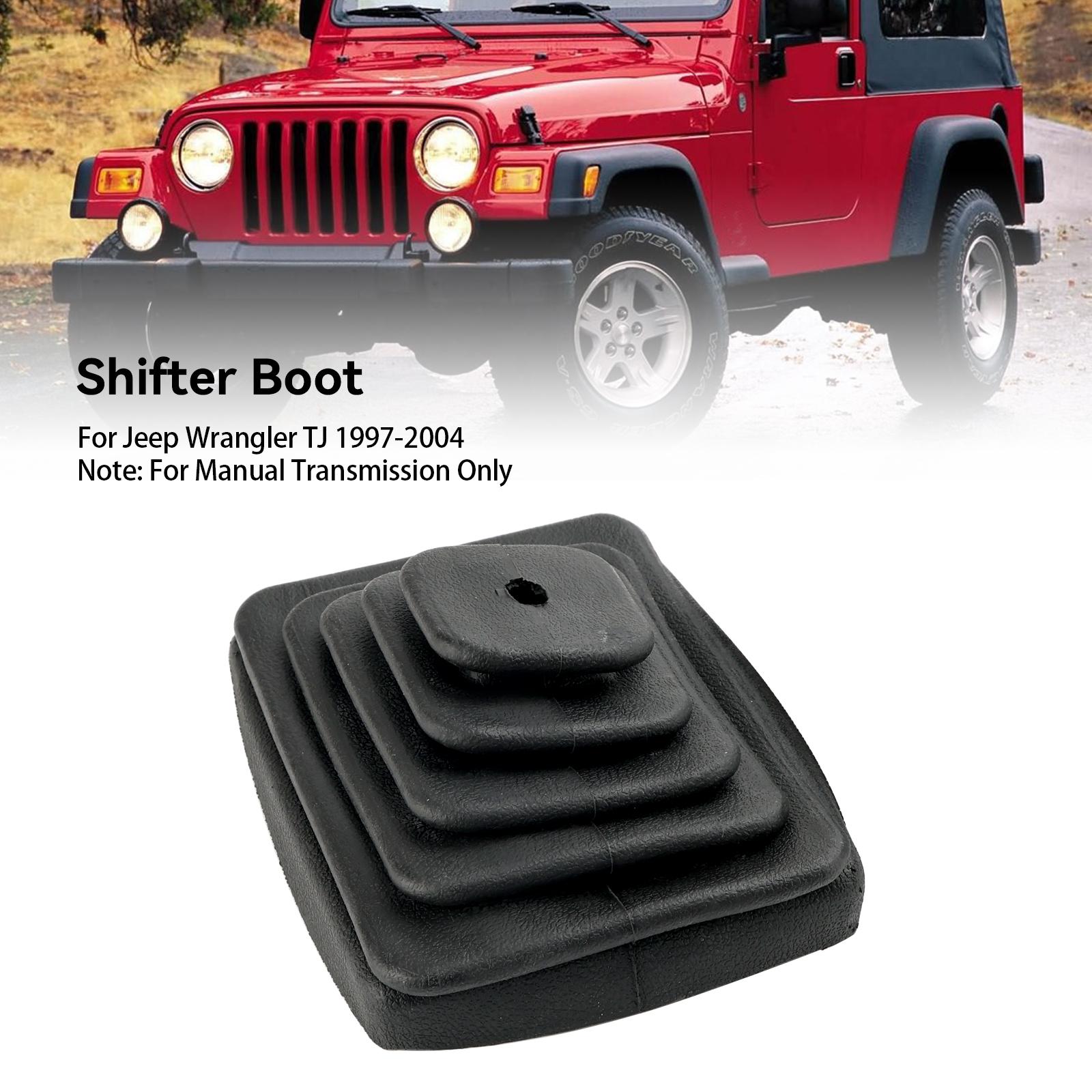 

Shifter Boot Manual Trans 52078558 Fit Jeep Wrangler TJ 1997-2004