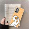 Cute Cartoon Duck Phone Case For Samsung Galaxy S25 Edge S24 S23 FE S22 S26 Ultra S21 S20 S10 Plus Capa Soft