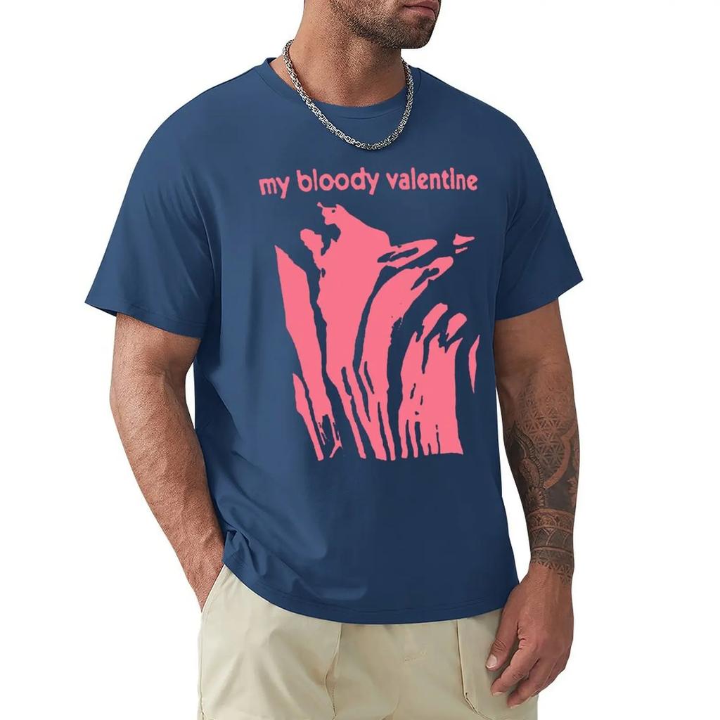 VINTAGE RARE My-Bloody-Valentine T Shirt Harajuku Short Sleeve T-shirt 100% Cotton Graphics Tshirt Tops