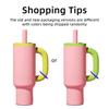 Chakolab High-capacity Cup with Straw Stainless Steel Vacuum Cup Silicone Pad 1050ml Pp Portable Ice King Cup for Hot Coffee Man