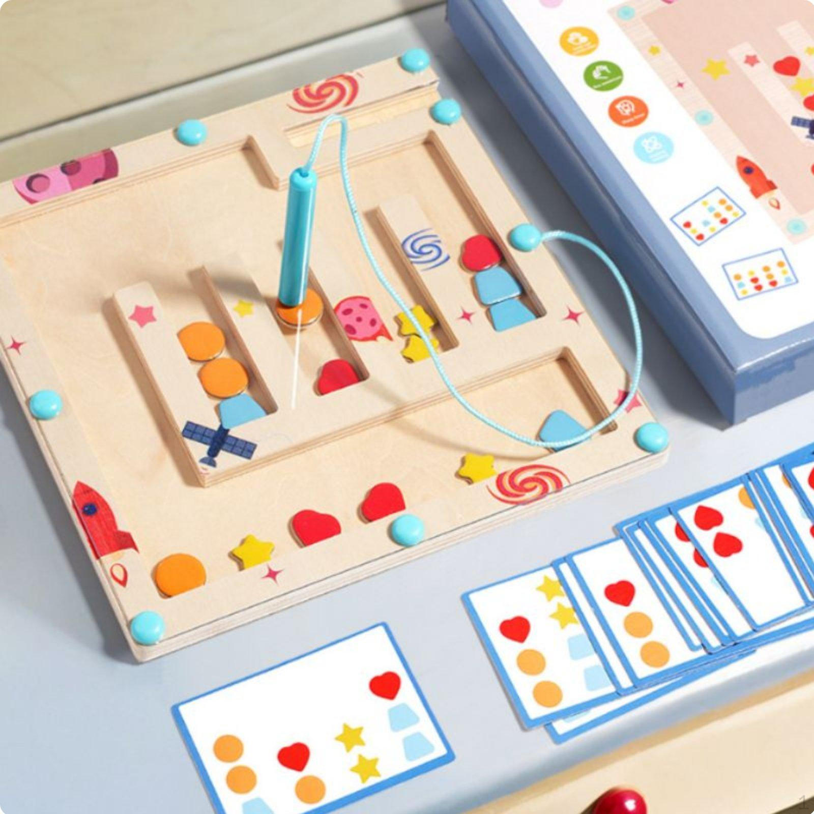 Pen game Board HandEye Coordination Training Develops Logical Thinking Color Matching Puzzle