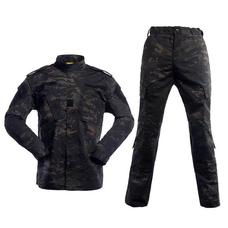 Yingtu Long-Sleeve Camouflage Tactical Uniform Set
