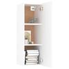 8 Piece TV Cabinet Set White Particleboard