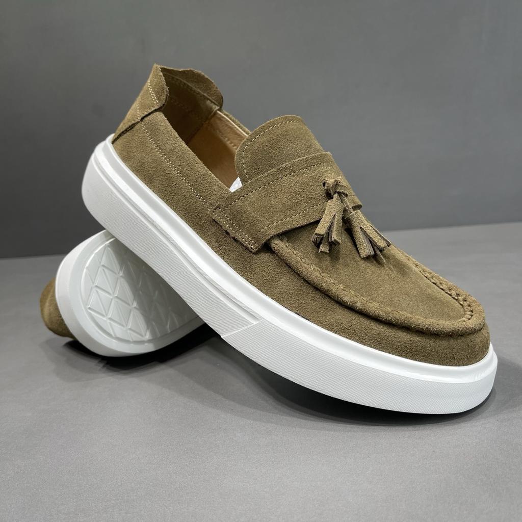 2026 old money style leather casual men's British comfortable business shoes men's versatile shoes