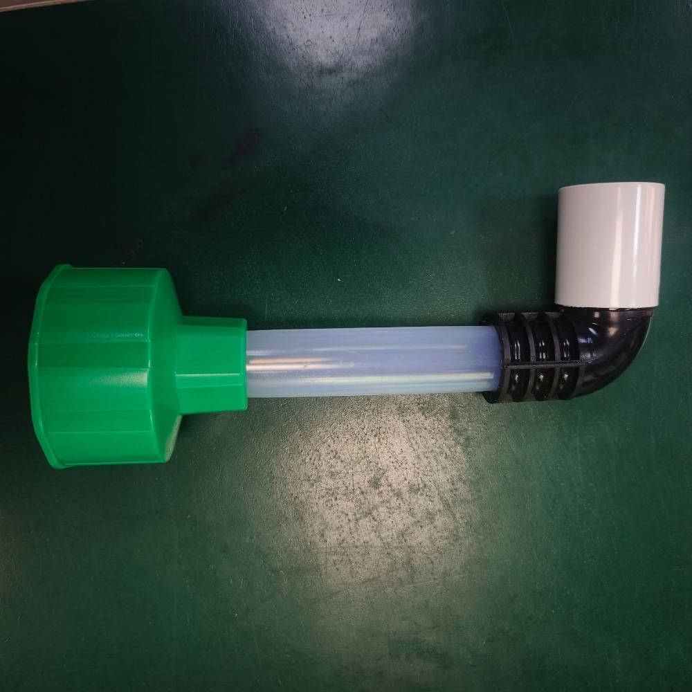 Plastic AC Condensate Drain Unclogger Universal Vacuum Unclog Connector Tool Cooling System