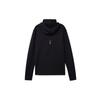 Under Armour Slim Fit Hooded Running Sweatshirt Men Sweatshirts Black 1365672-001