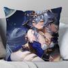 Layla Anime Game Genshin Impact Pillow Case Square Pillow Bedroom Sofa Leisure Comfort Cushion Living Room Home Decoration 40X40
