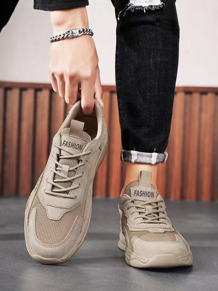 Fashion Minimalist Man Casual Sneaker Low-Top Cushioned Insole Sports Shoes for Men Price Walking Spring and Autumn On Clearance Outdoor