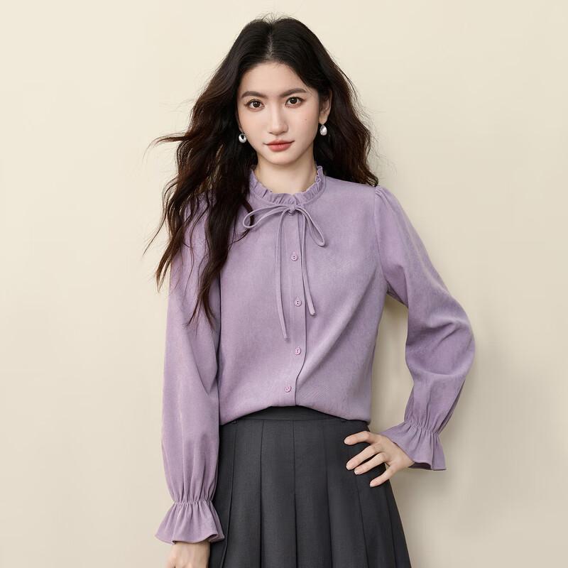 Women s Layered Knit Vest & Shirt Two-Piece Set S