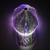Boné de Pato com Fibra Óptica LED Fashion Não Tóxico Boné de Basebol Brilhante Boné Hip-Hop Brilhante Para Bar Festas de Salto Adereços para Gravação de Vídeo