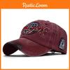 Street Splicing Style Letter Embroidery Design Neutral Casual Baseball Cap