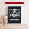 Philadelphia Eagles Personalized Name Diamond Paintings Mosaic Wall Round Diamond Art Painting Kits Embroidery Crystal Accessories Frameless