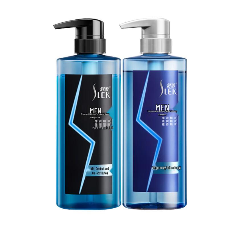 SULY Men s Refreshing Shower Gel & Anti-Dandruff Shampoo Set