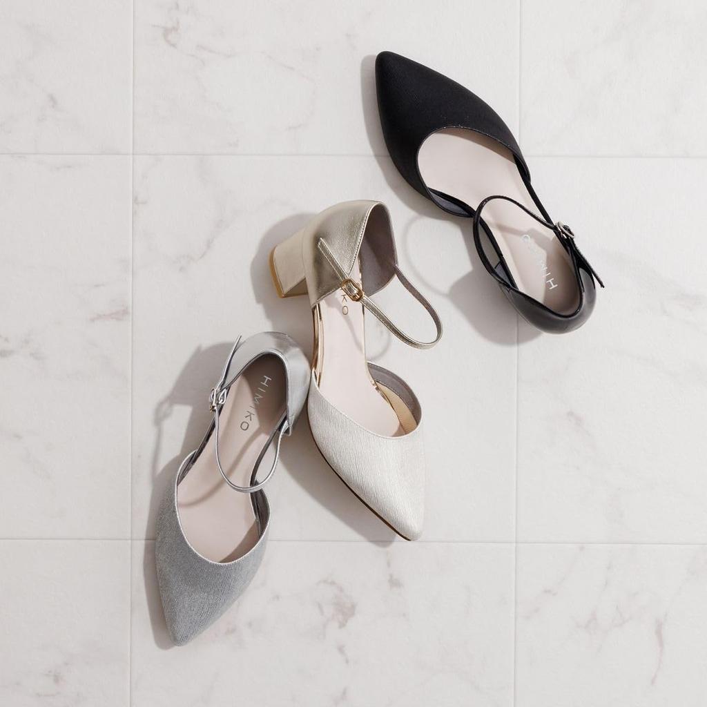 HIMIKO / Himiko / Separate Strap Pumps / 640010 Silver 3L
