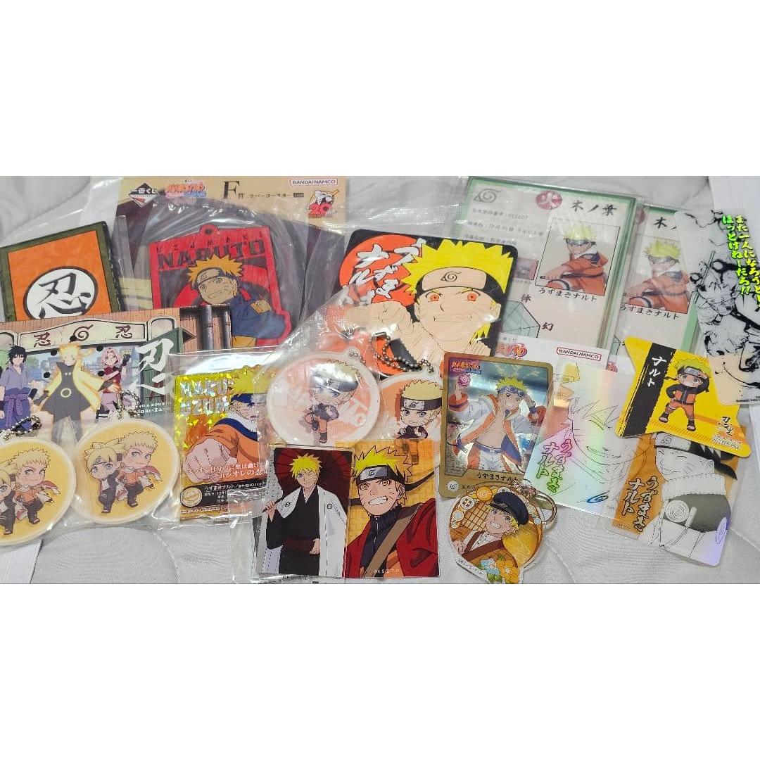 Used NARUTO Uzumaki Naruto Assortment 19 items + bonus set