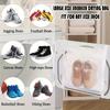 3/6pcs Sneaker Wash & Dry Net Bag, Dryer Door Shoe Mesh Bags With Zipper, Sneaker Dryer Bag