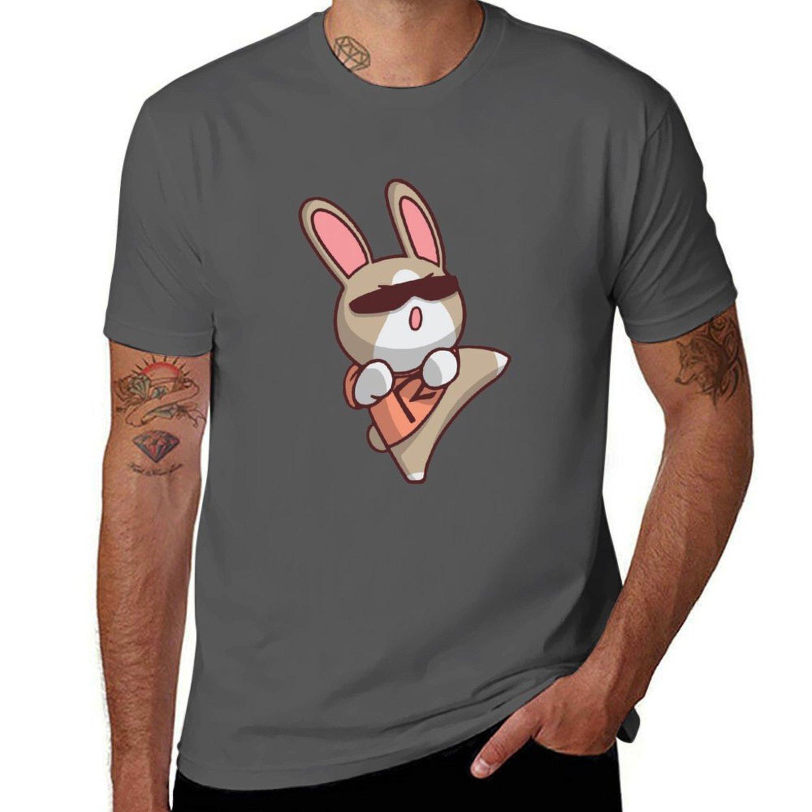 

Tokyo Ninja Rabbit T-Shirt anime tshirt man t shirts high quality luxury brand T-Shirt 4XL